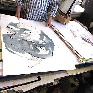 Atelierbesuch bei Manfred Bodenhöfer