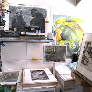 Atelierbesuch bei Manfred Bodenhöfer