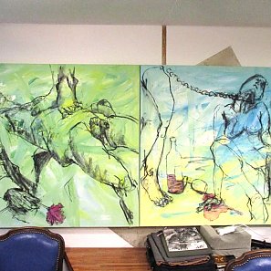 Atelierbesuch bei Manfred Bodenhöfer