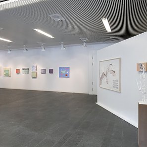 Ausstellungsansicht Barbara Armbruster »Oszillationen«