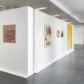 Ausstellungsansicht Barbara Armbruster »Oszillationen«