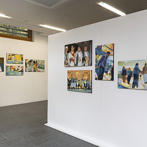 Fotos der Ausstellung »Journey to Yemen« von Jan-Hendrik Pelz im Hospitalhof