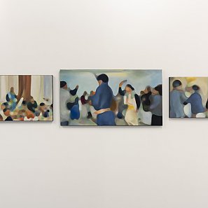 Fotos der Ausstellung »Journey to Yemen« von Jan-Hendrik Pelz im Hospitalhof