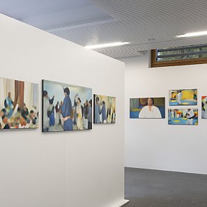 Fotos der Ausstellung »Journey to Yemen« von Jan-Hendrik Pelz im Hospitalhof