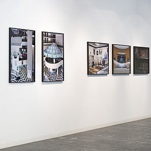 Raumansicht Ausstellung Spurensuche im Hospitalhof