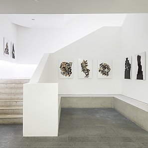 Raumansicht Ausstellung Spurensuche im Hospitalhof