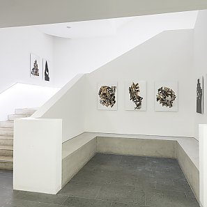 Raumansicht Ausstellung Spurensuche im Hospitalhof