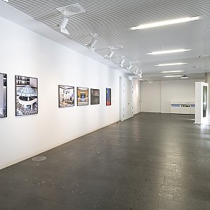 Raumansicht Ausstellung Spurensuche im Hospitalhof