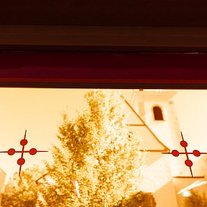 Raumansicht Ausstellung Finja Sander und Tatjana Stürmer »Wovon träumt der Stein, wovon die Wand?«