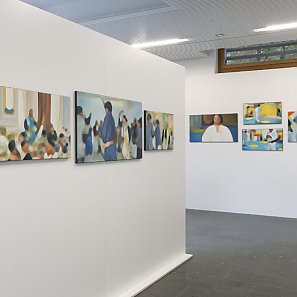 Fotos der Ausstellung »Journey to Yemen« von Jan-Hendrik Pelz im Hospitalhof
