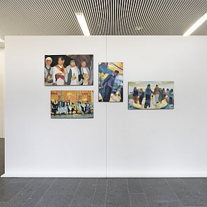 Fotos der Ausstellung »Journey to Yemen« von Jan-Hendrik Pelz im Hospitalhof