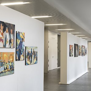 Fotos der Ausstellung »Journey to Yemen« von Jan-Hendrik Pelz im Hospitalhof