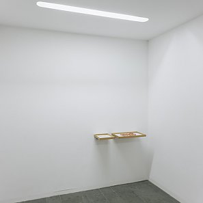 Ausstellungsansicht Leonie Lass & Elisa Lohmüller »Daseinsfürsorge«