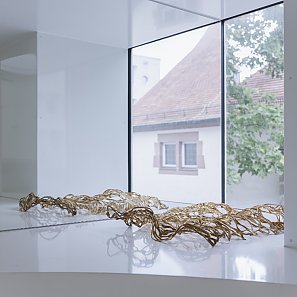 Ausstellungsansicht Leonie Lass & Elisa Lohmüller »Daseinsfürsorge«