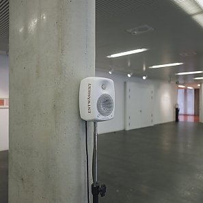 Ausstellungsansicht Leonie Lass & Elisa Lohmüller »Daseinsfürsorge«