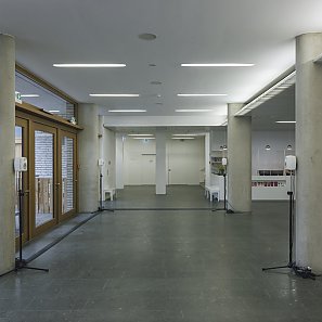 Ausstellungsansicht Leonie Lass & Elisa Lohmüller »Daseinsfürsorge«