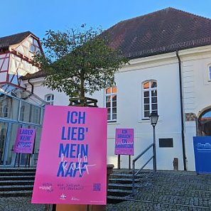 Plakat von einer Ausstellung in Freudental Copyright PKC Freudental