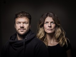 MIT Niklas Schenck und Ronja von Wurmb-Seibel