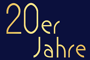 Schriftzug Zwanziger Jahre Copyright Lotta Greiling