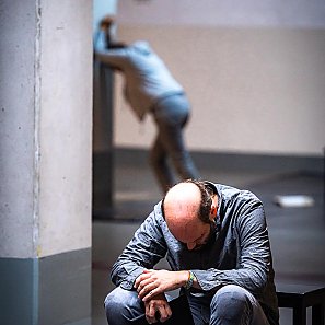 Fotos der Generalprobe des Performance-Projekts »Hidden Voices« am 5./6.7.24