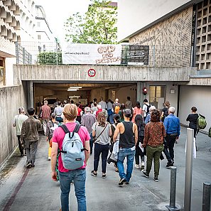 Fotos der Generalprobe des Performance-Projekts »Hidden Voices« am 5./6.7.24