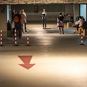 Fotos der Generalprobe des Performance-Projekts »Hidden Voices« am 5./6.7.24