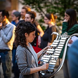 Fotos der Generalprobe des Performance-Projekts »Hidden Voices« am 5./6.7.24